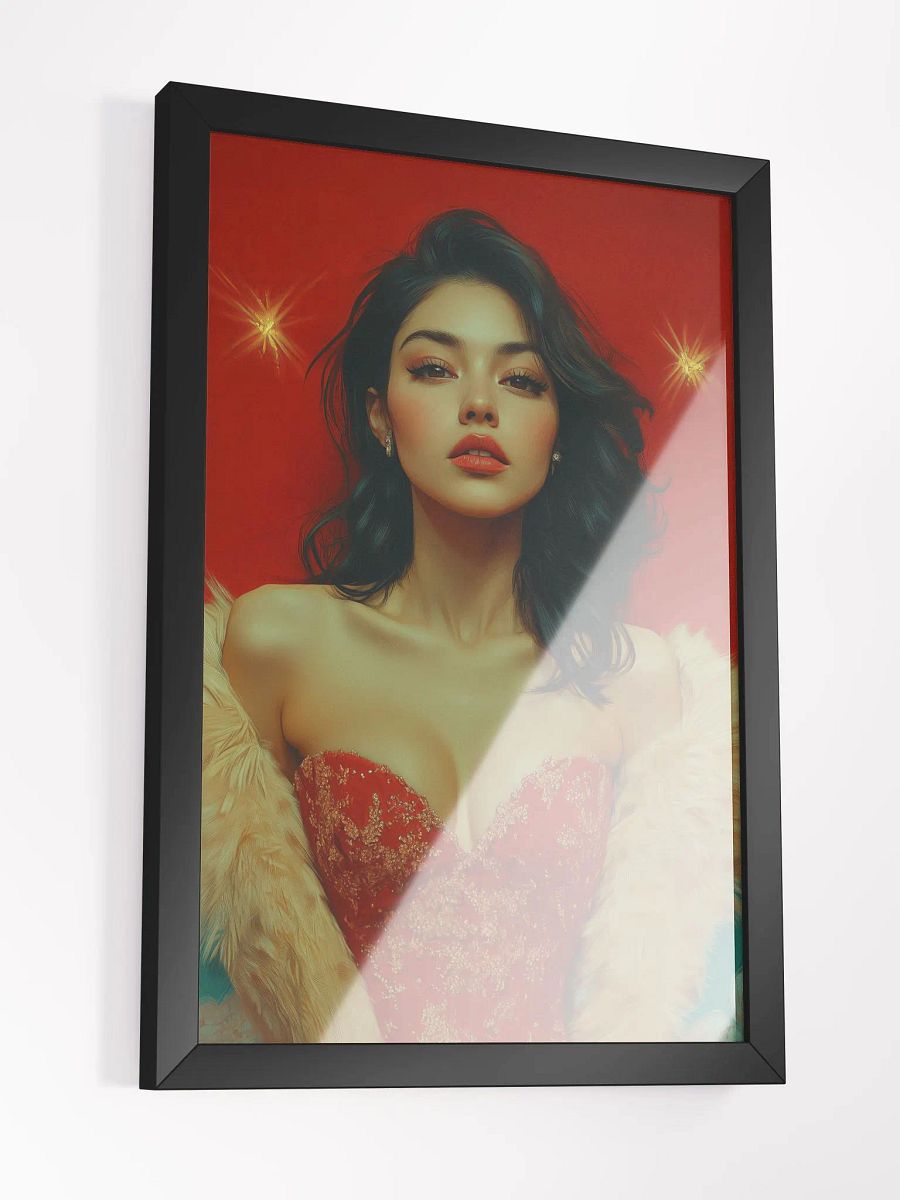 Golden Hour Glamour Poster - Framed product image (6)