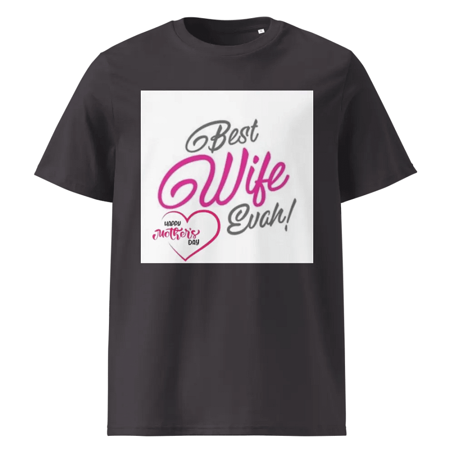 Woman T-Shirt Best Wife Organic Cotton T-Shirt product image (1)