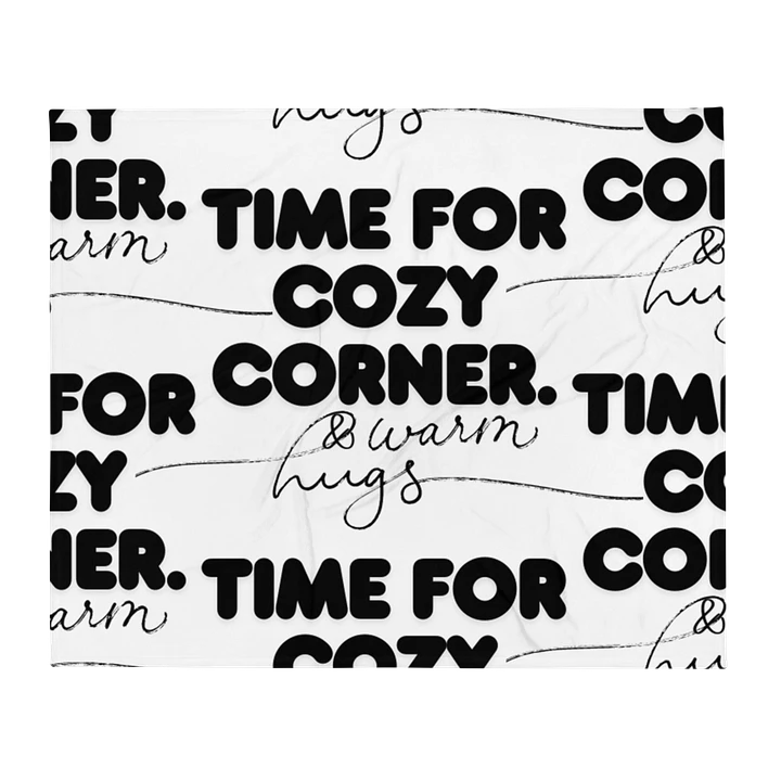 Time for Cozy Corner Throw Blanket product image (1)