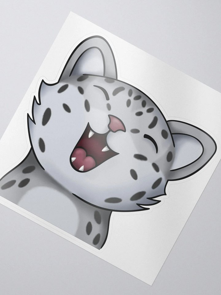Snow Meow Laugh Sticker product image (2)