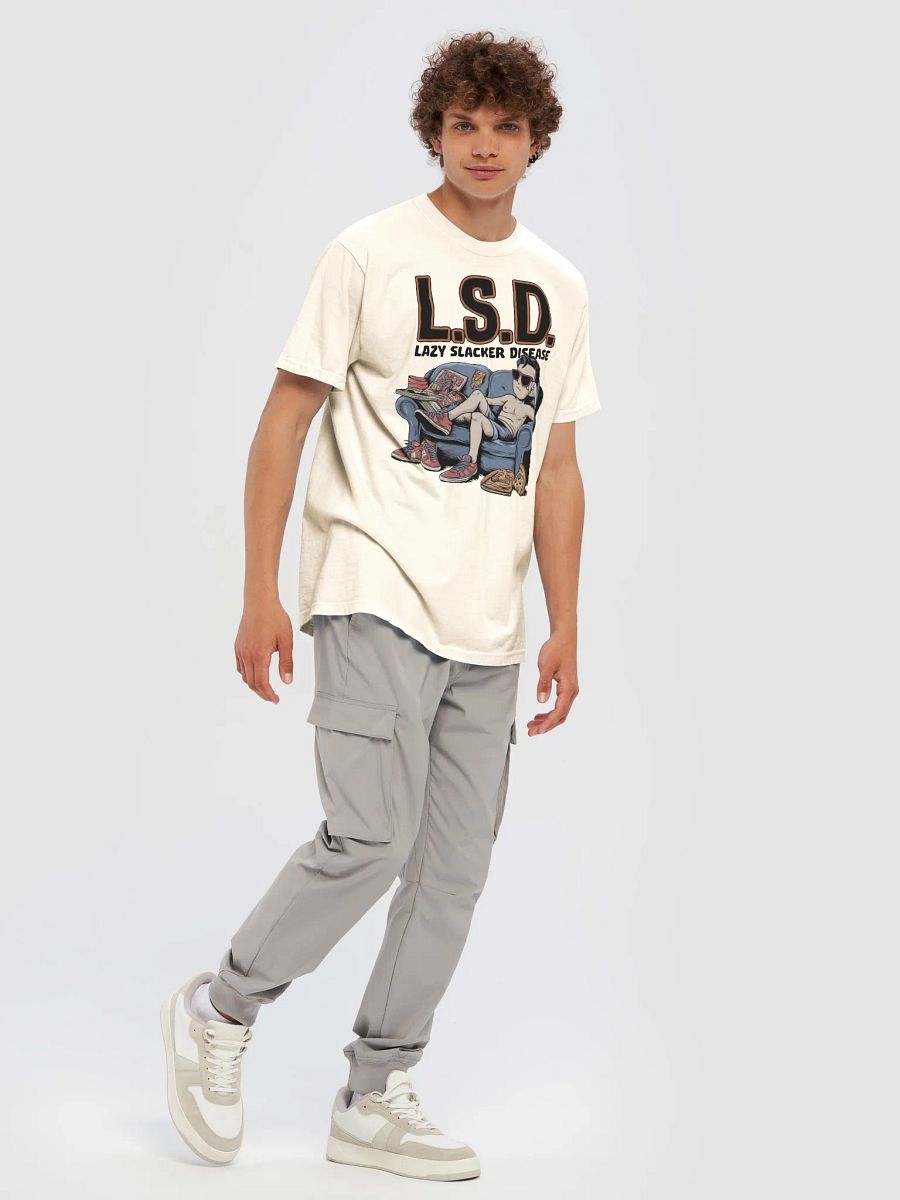 L.S.D. Lazy Slacker Disease Graphic T-Shirt product image (41)