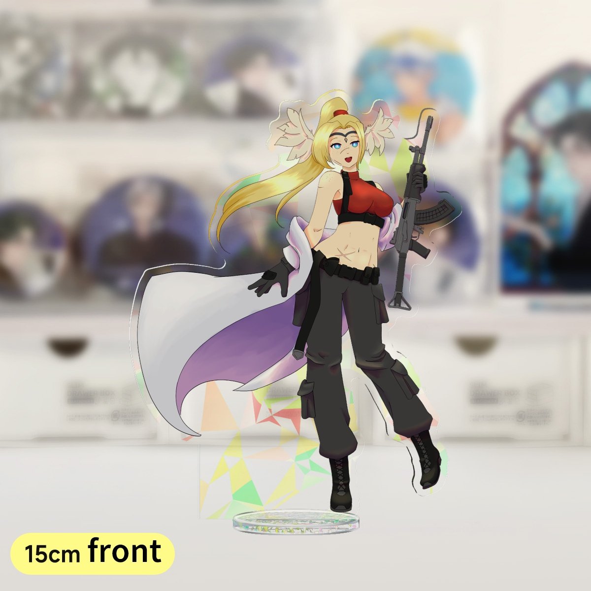 [PRE-ORDER] Tacti-Vi Acrylic Standee (Broken Rainbow Glass) product image (1)