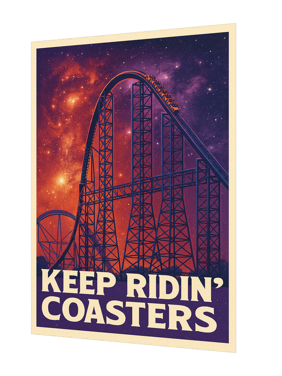 Millie - Keep Ridin' Coasters Giga 18x24 inch Poster product image (2)