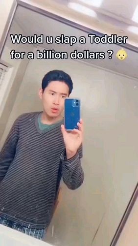 you'd do it to #funny #funnyvideos #twitchstreamer #wouldyouslapatoddler