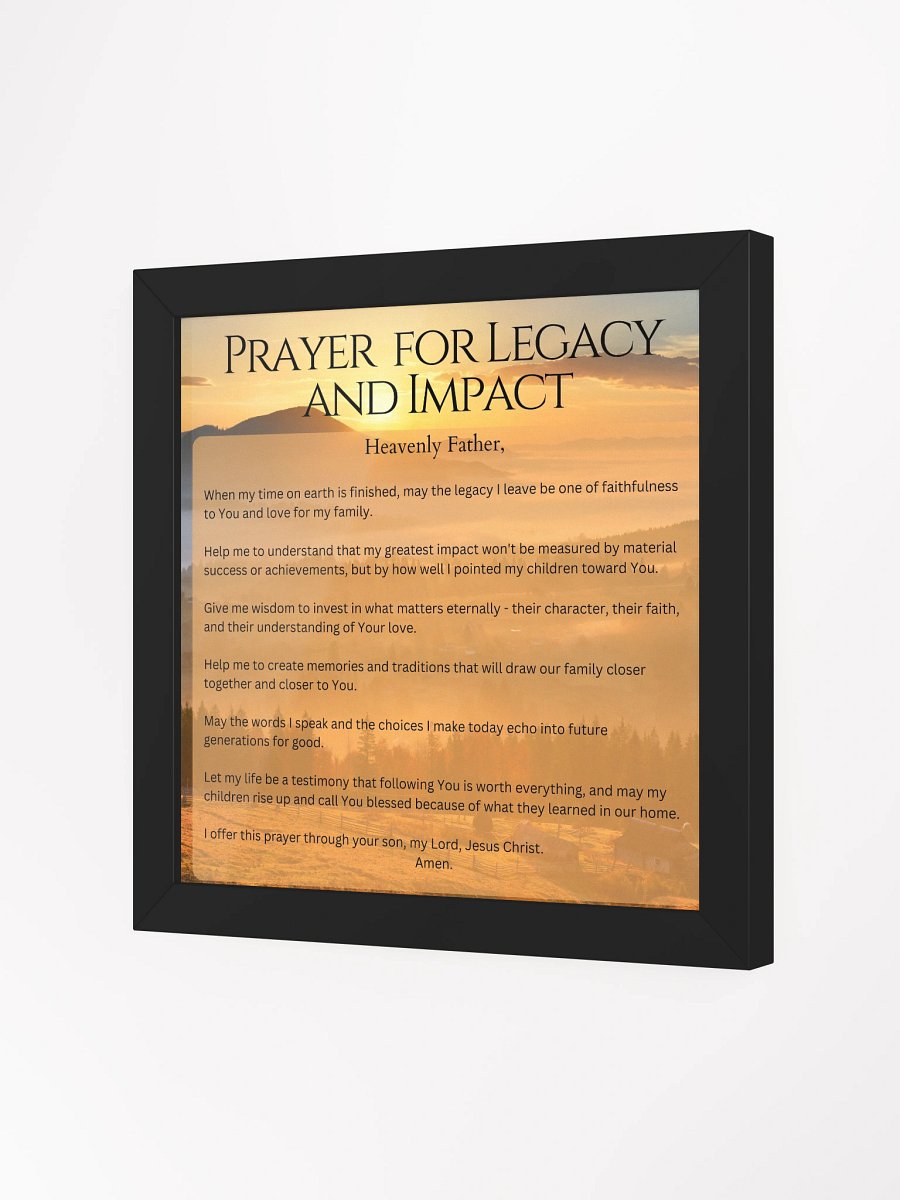 Prayer for Legacy and Impact - Square product image (21)