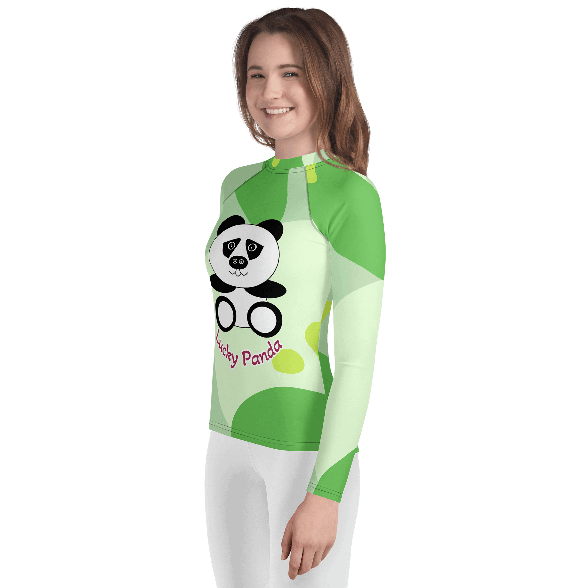 Lucky Panda Youth Rash Guard product image (3)