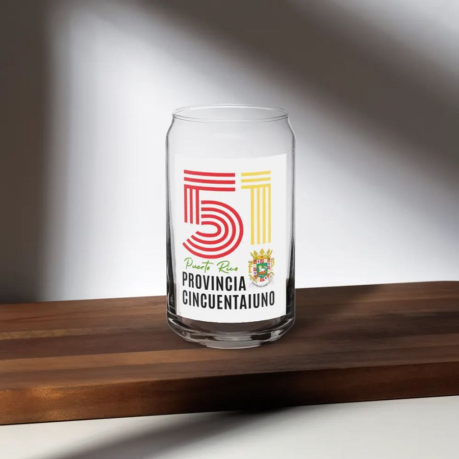 Vaso de cristal - Provincia 51 Puerto Rico España product image (5)