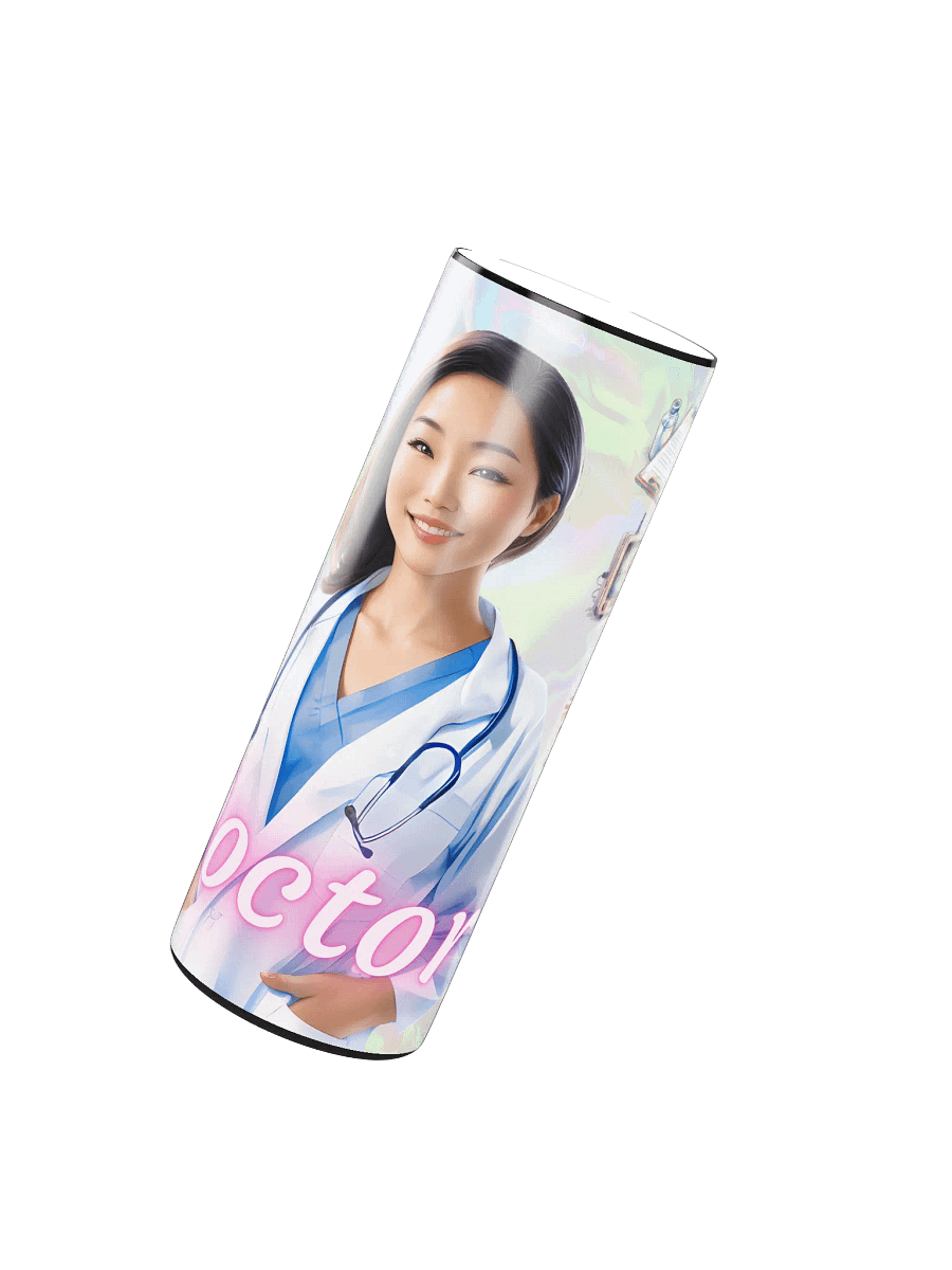 Asian Doctor 20 oz Skinny Stainless Steel Tumbler product image (3)