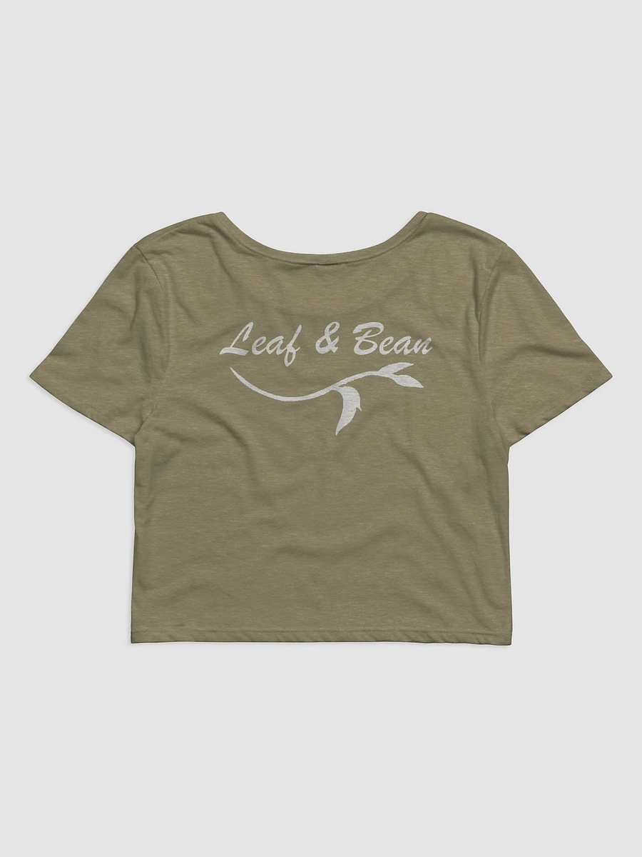The Leaf And Bean Cropped Staff Tee product image (4)