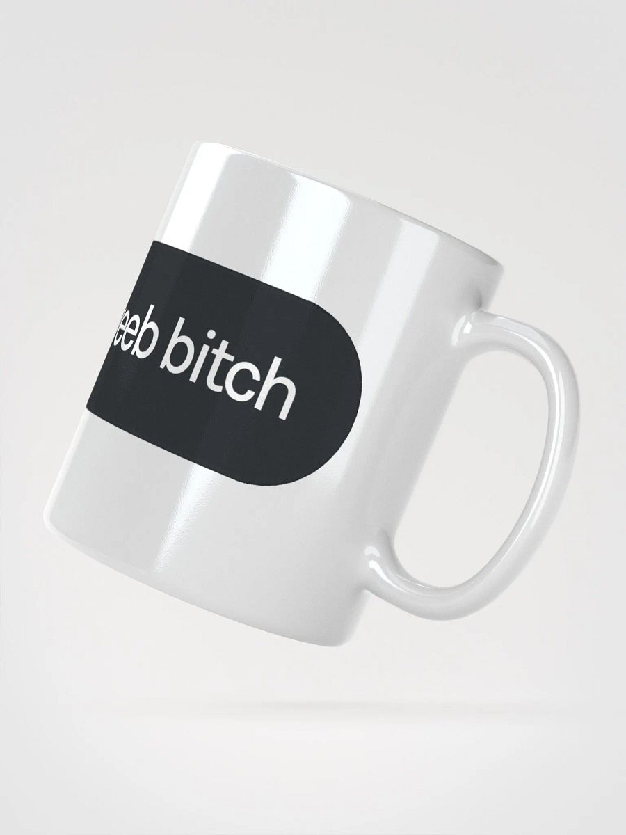 Weeb B!tch Ver.1 White Glossy Mug product image (4)