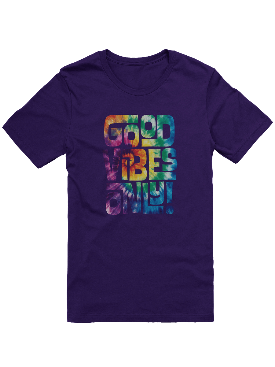 Good Vibes Only - Tie Dye T-Shirt product image (1)
