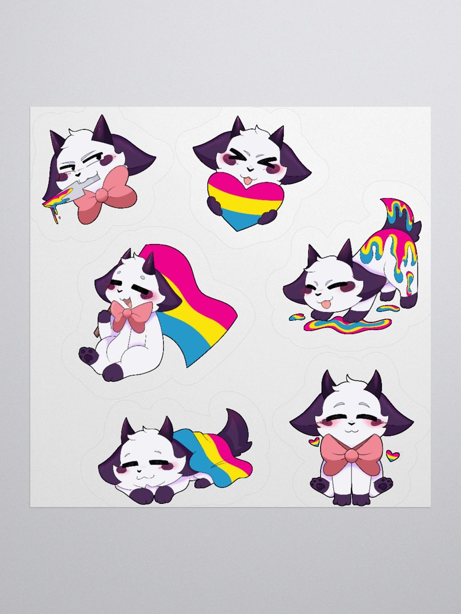 PRIDE/Pansexual Sticker Sheet product image (1)