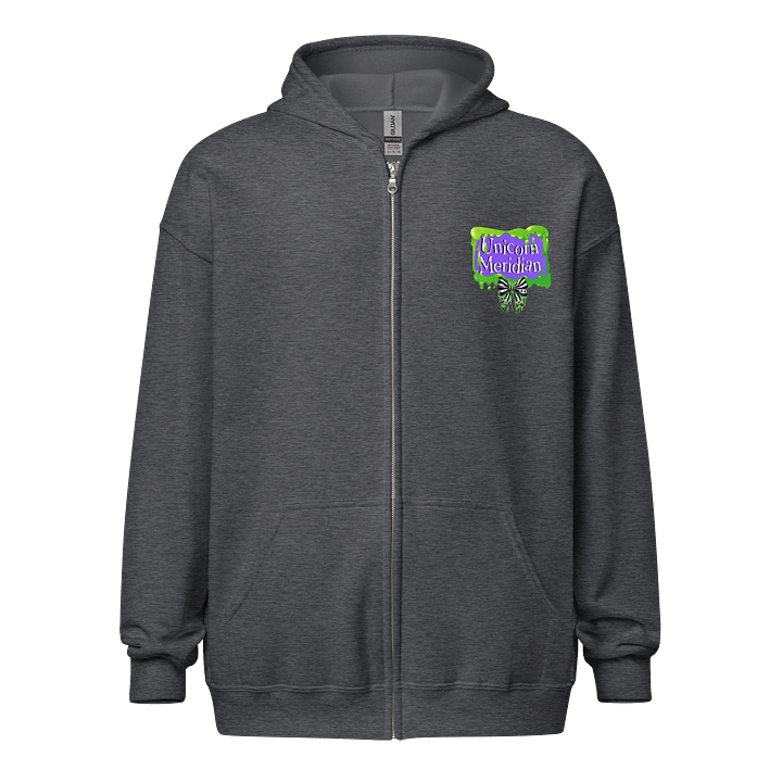 [UM Designs] Til Living Do We Part - Unisex Zip Hoodie product image (1)