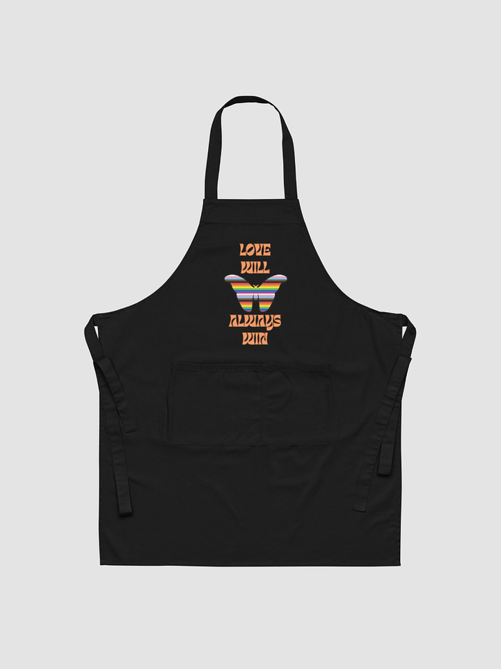Love Will Always Win Organic Cotton Apron product image (1)
