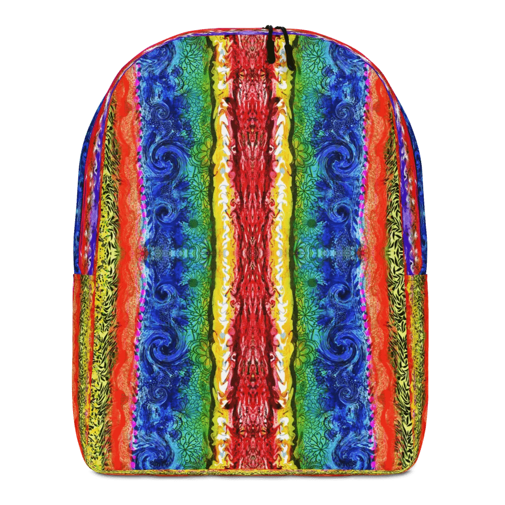 Boho colorful Stripes Backpack product image (5)