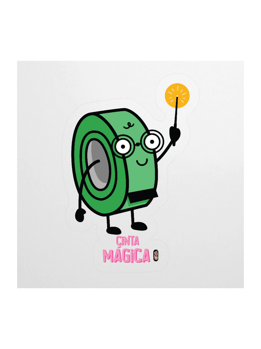 Cinta Mágica - Sticker (Kiss Cut) product image (1)