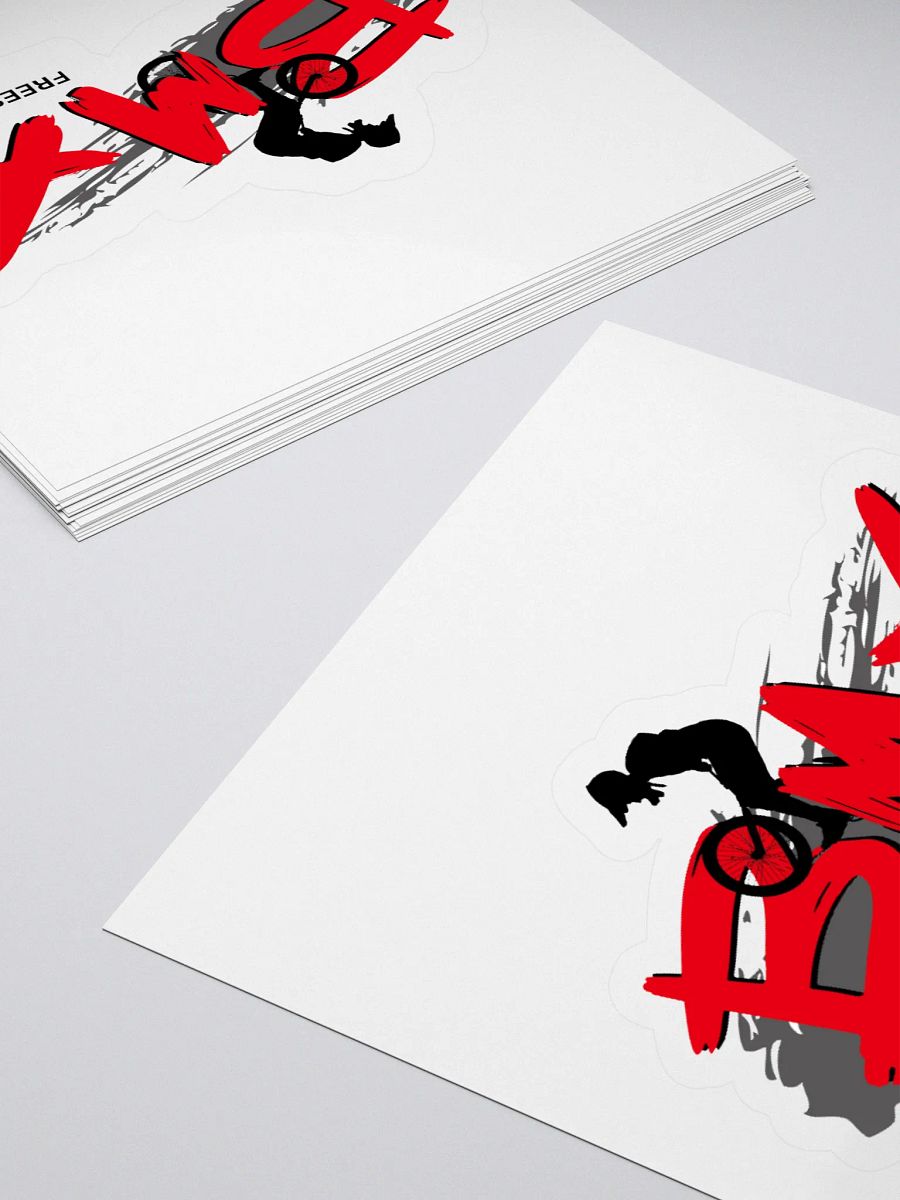 BMX Wheel Graffiti Kiss Cut Stickers product image (11)