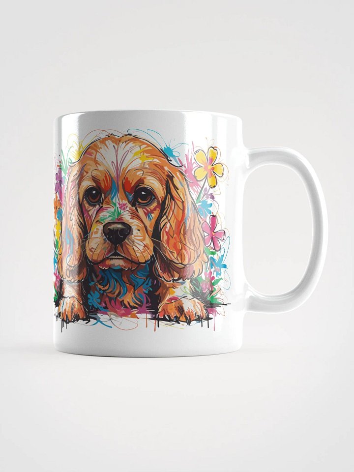 Scribbles Cocker Spaniel 6 , Mug product image (1)