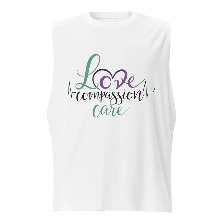Compassion ECG Love Muscle Tank product image (1)
