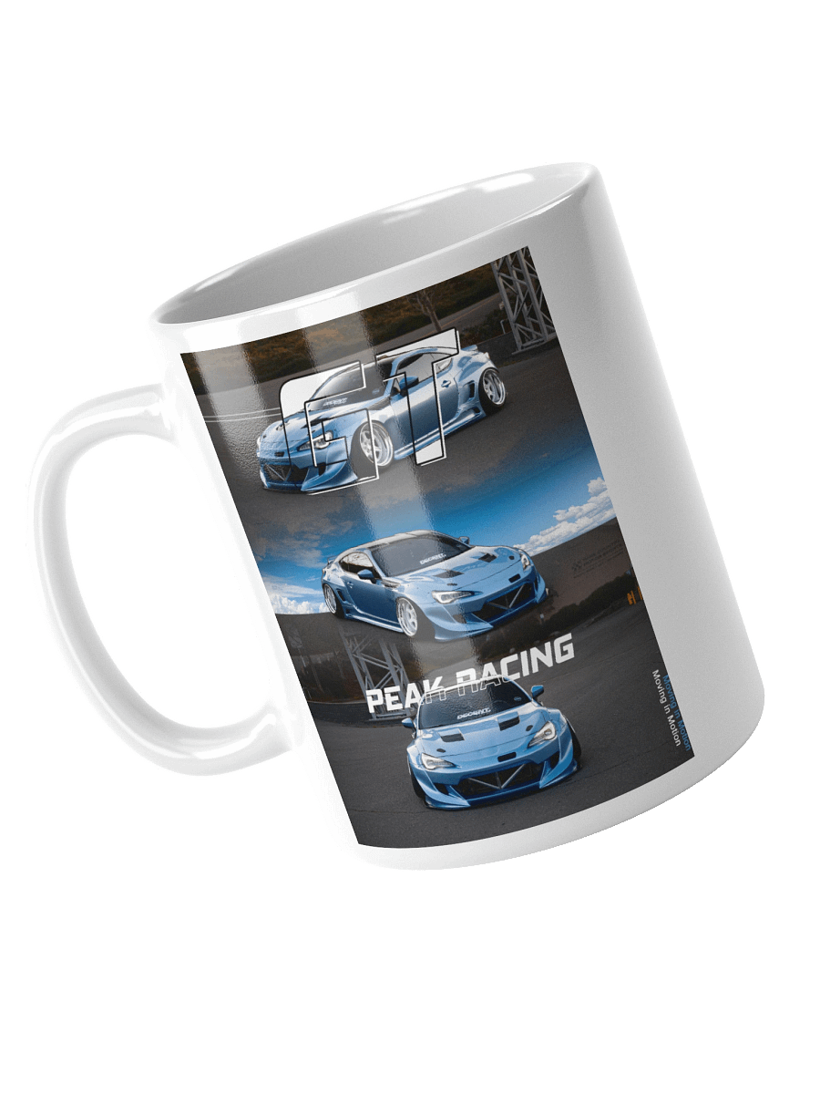 Peak Racing 86 | White Glossy Mug product image (9)