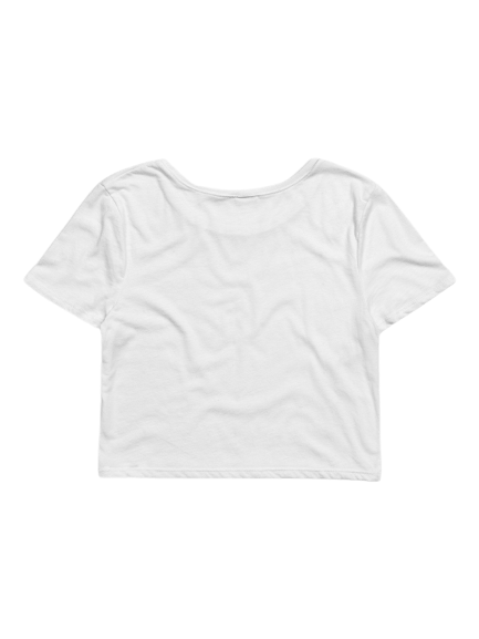 White I Heart Bonesdale Cropped 