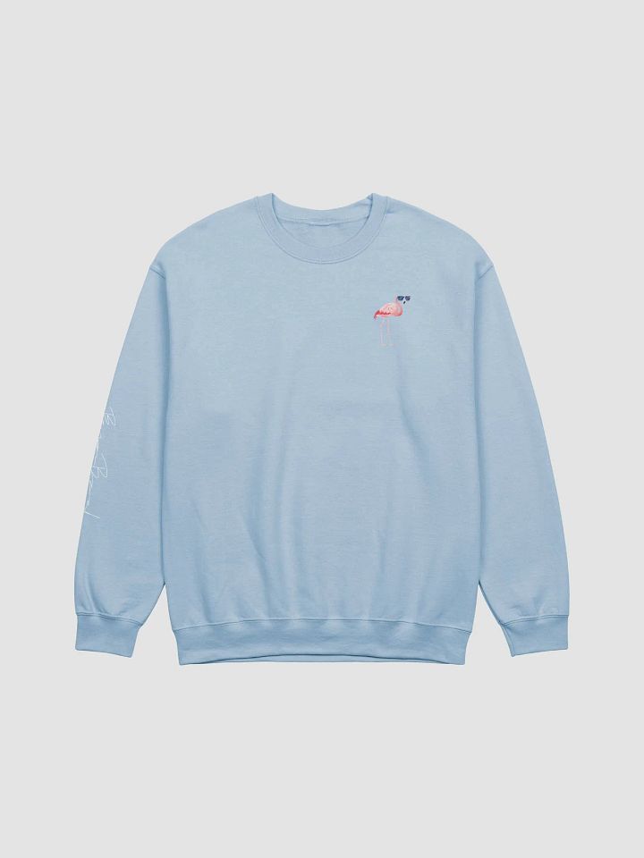 Flamingo Sweatshirt (White Signature) product image (1)