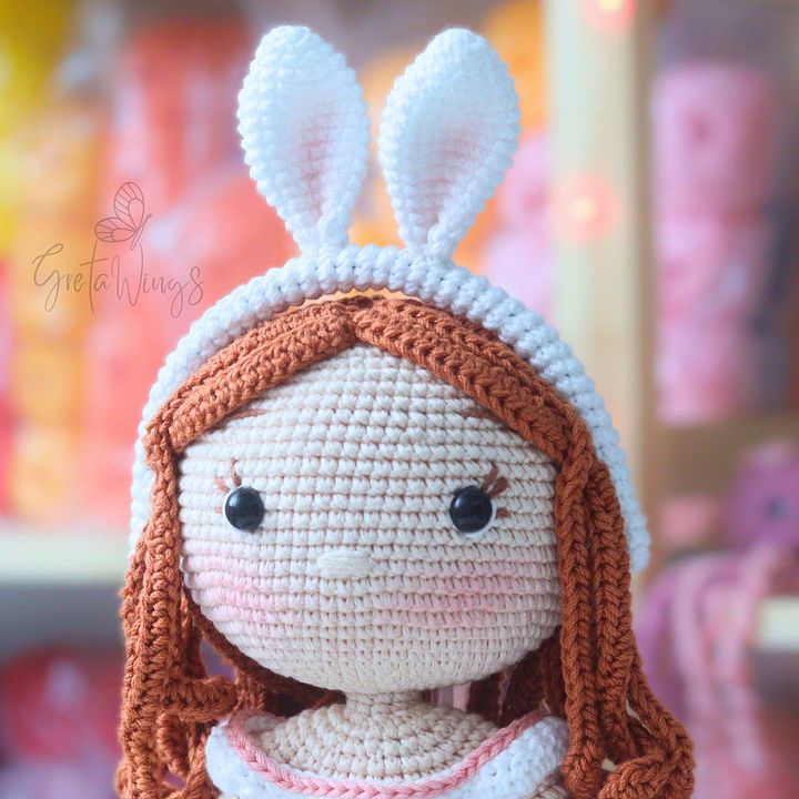 Amber on Easter Amigurumi Pattern (Digital Download) product image (2)