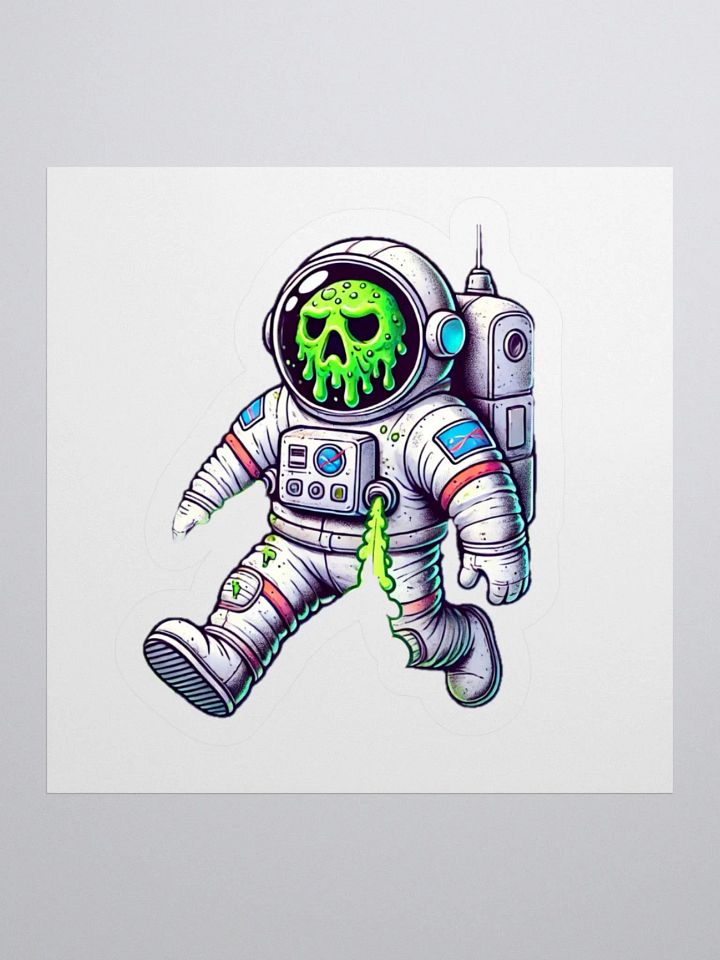 Stinky Astronaut Sticker product image (1)