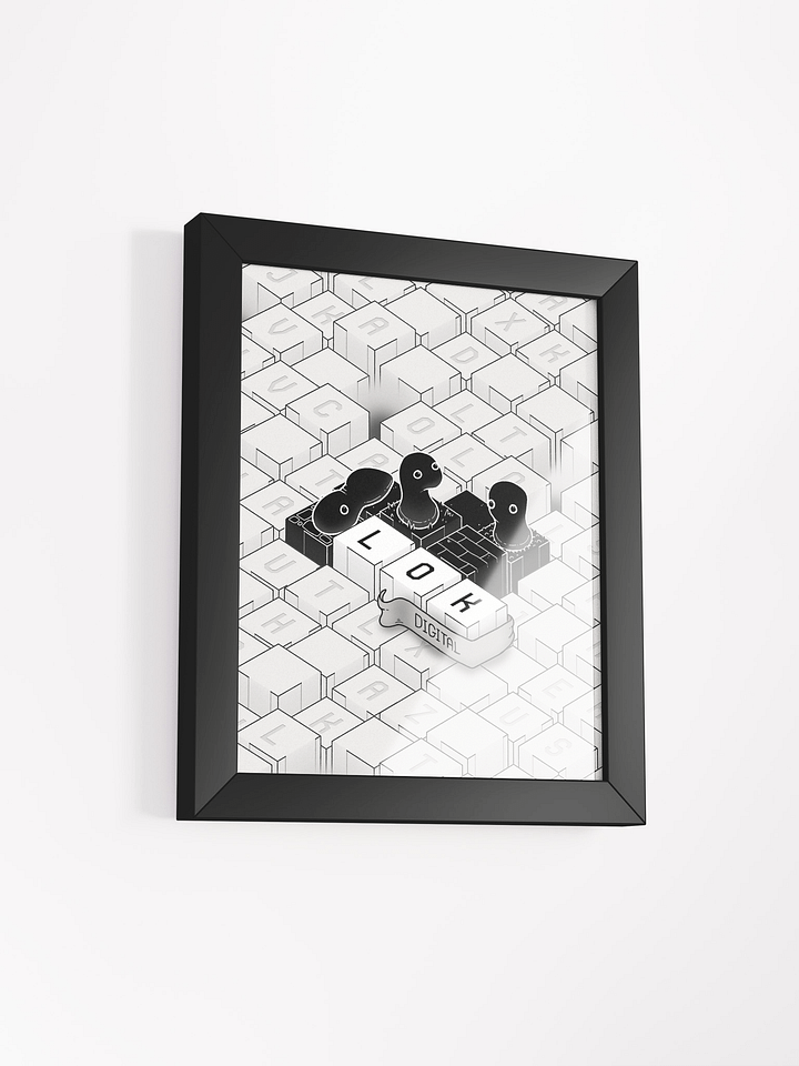 LOK Digital Framed Print product image (1)