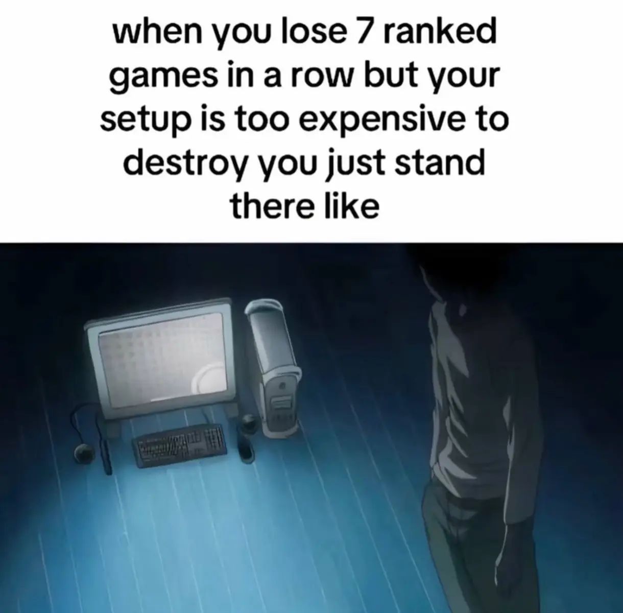 R6 Siege Ranked on PC has me crashing out sometimes I swear.. #r6siege #siegememes #siege 