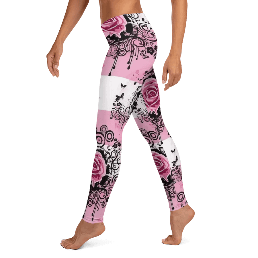 Romantic Rose All-Over Print Leggings product image (10)