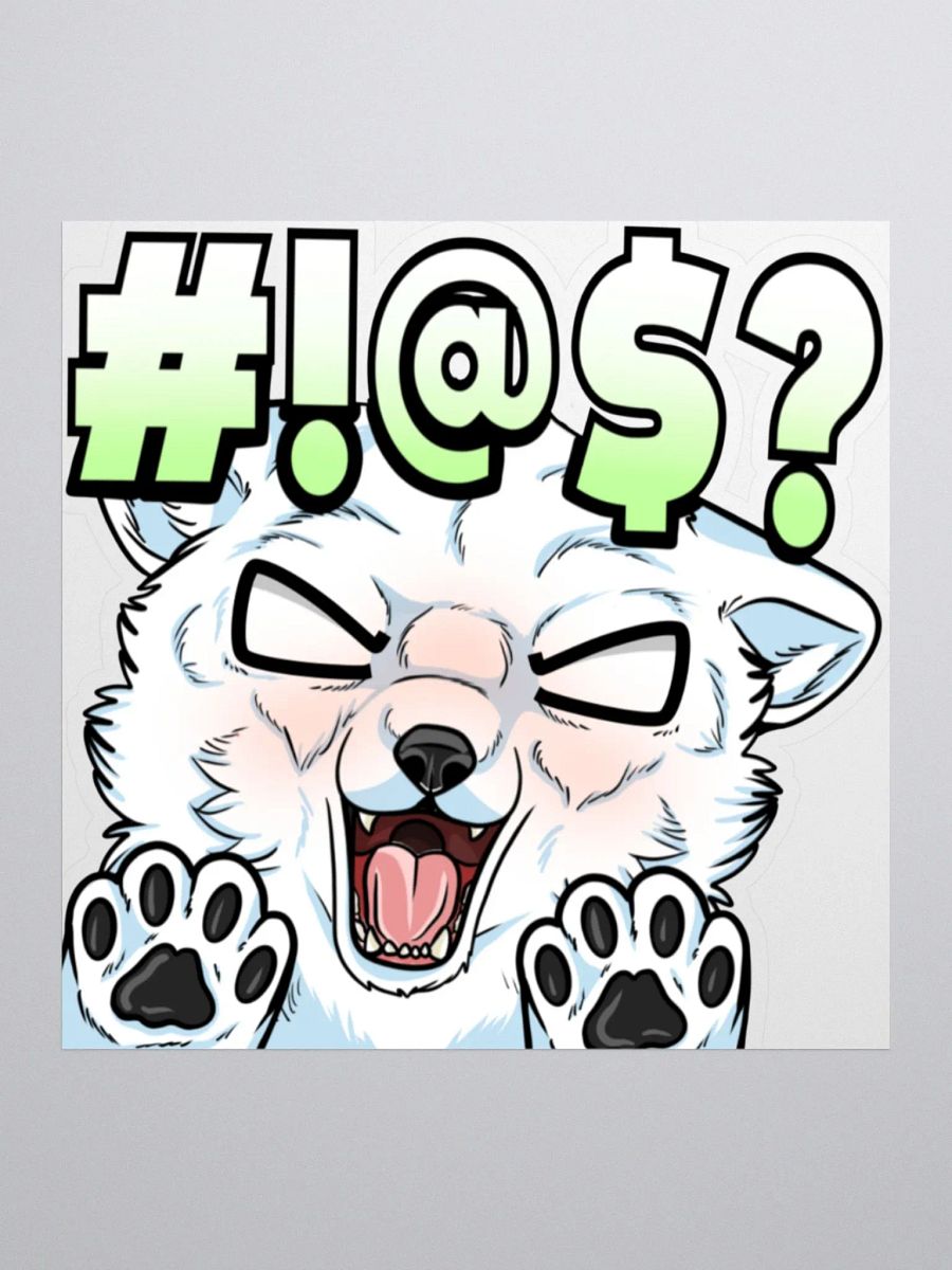 Curse Emote Sticker product image (1)