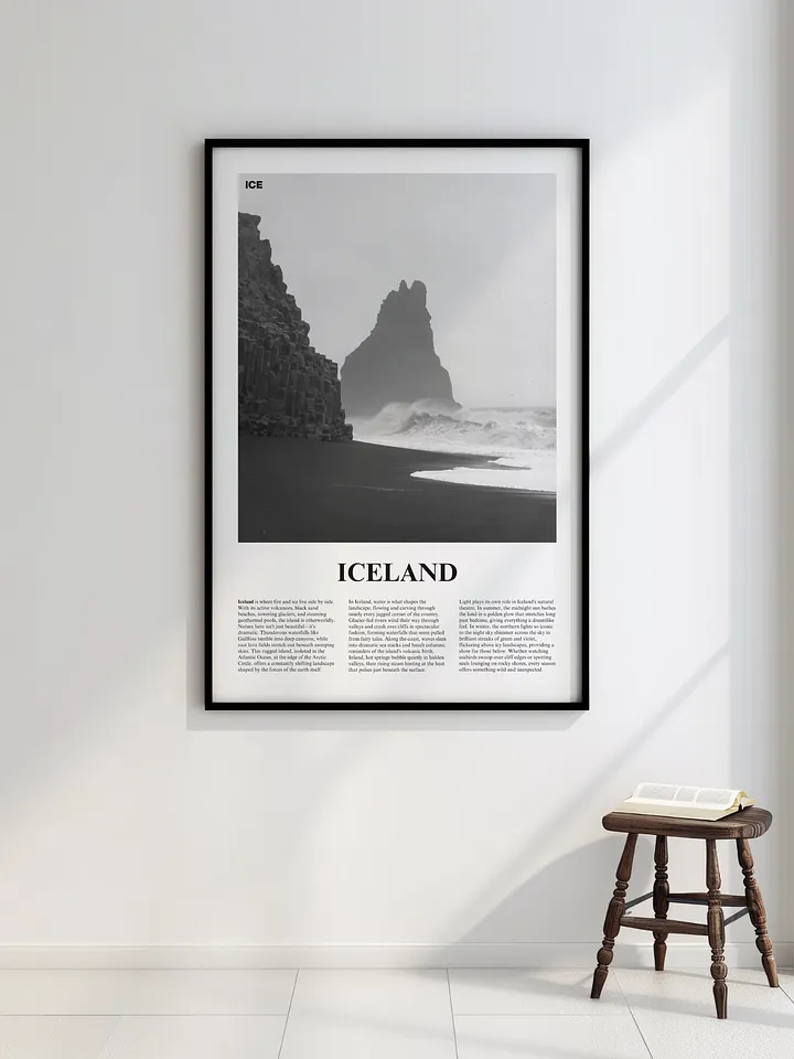 Iceland 01 Newspaper Poster product image (4)