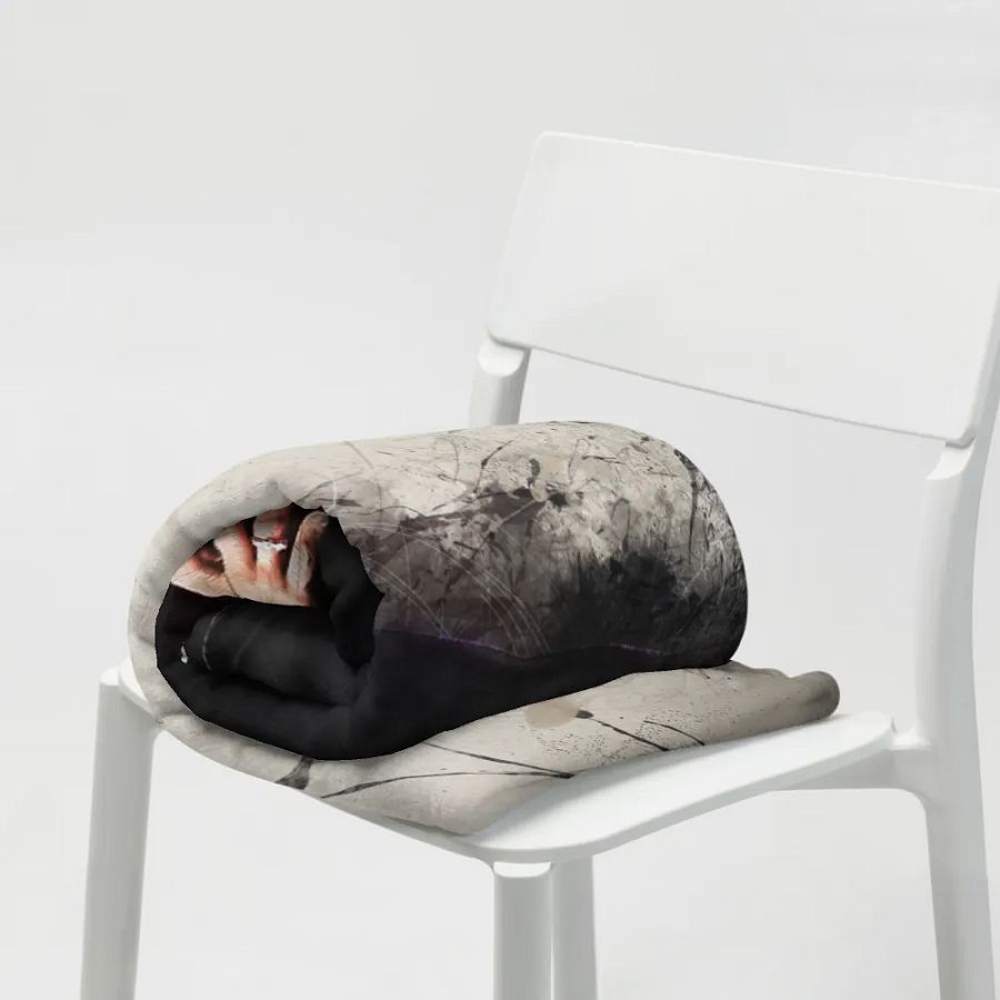 BTS - Jimin - Right Here Waiting Throw Blanket - Designed by ChimberArt product image (19)