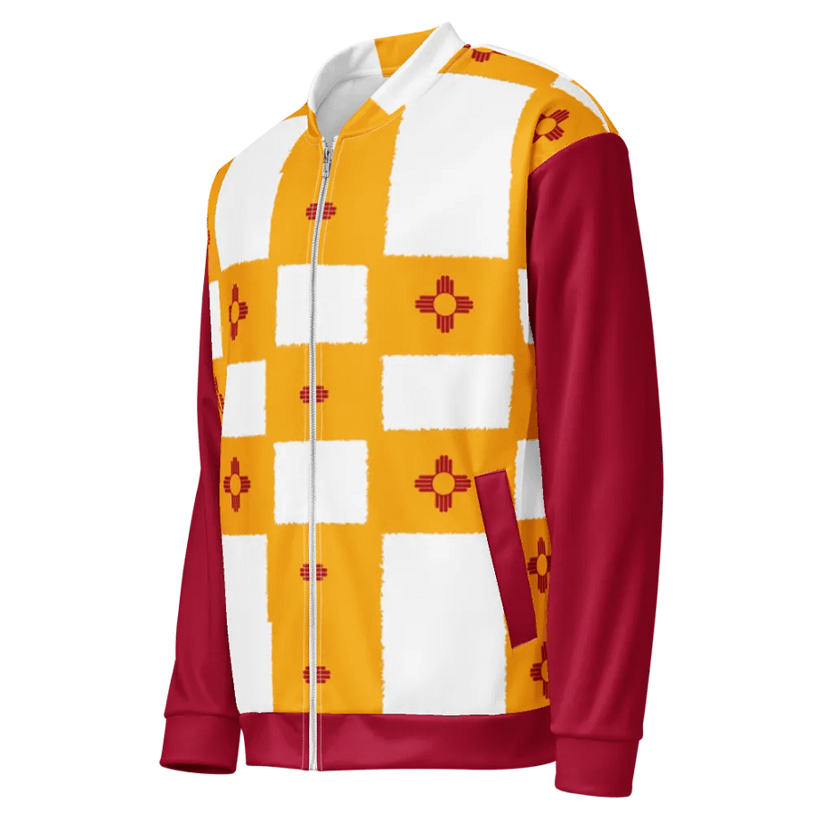 New Mexico flag Zia All-Over Bomber Jacket product image (8)