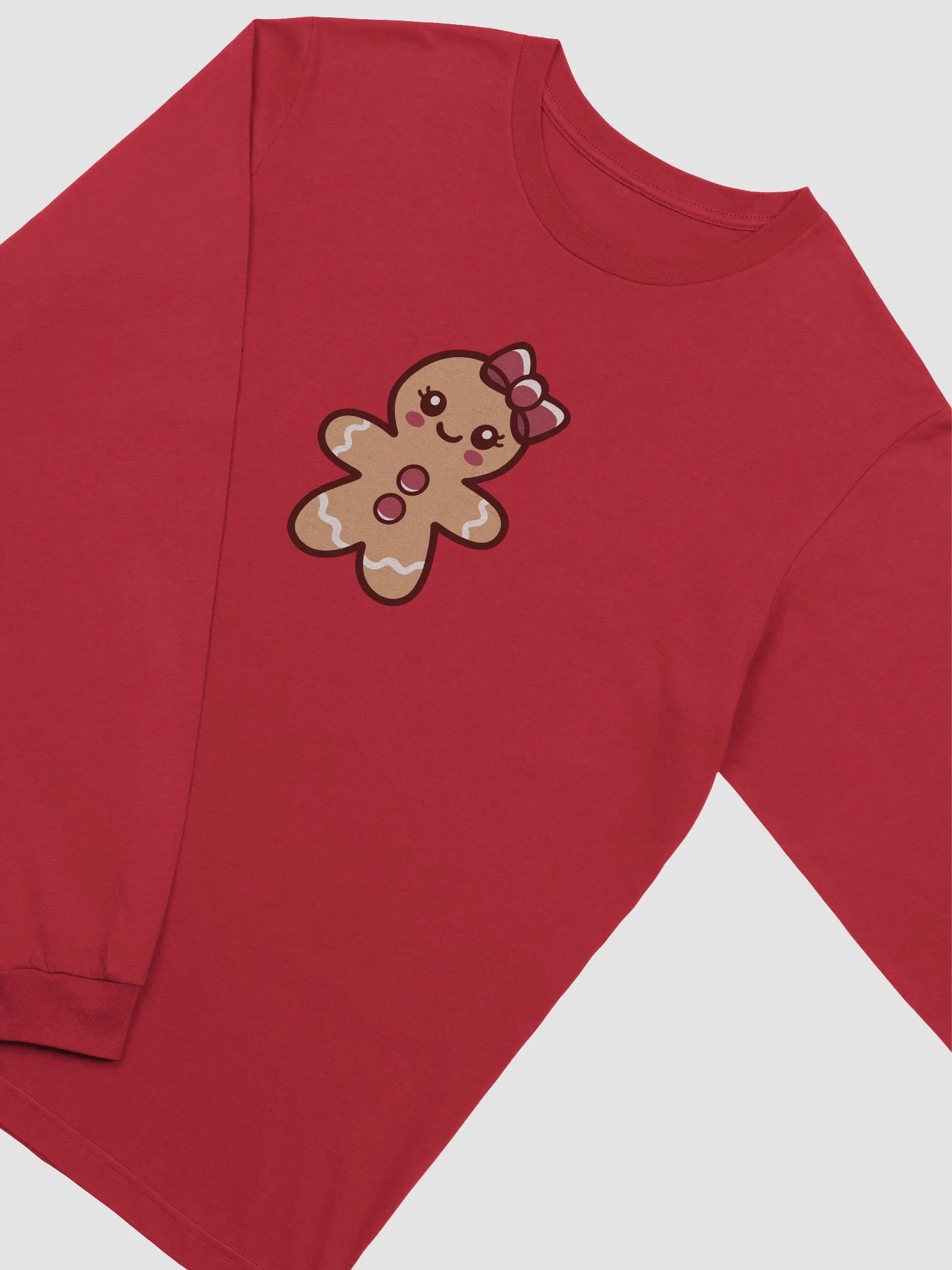 Gingerbread Girl Supersoft Long Sleeve Slimmer Fit Shirt product image (2)