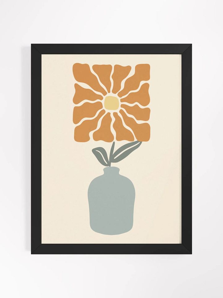 Rustic Bloom - Framed Poster product image (1)