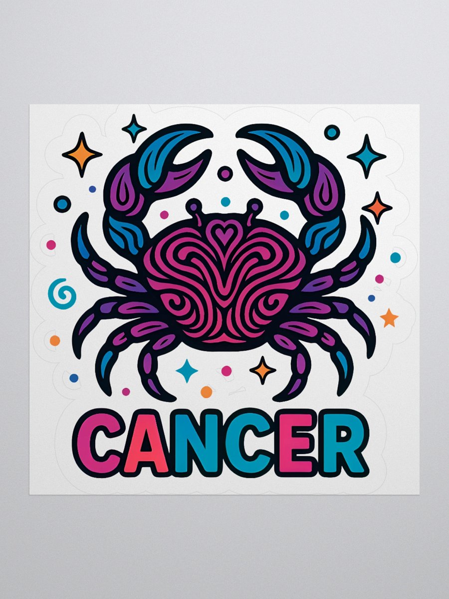 Cancer Zodiac Sign Sticker product image (2)