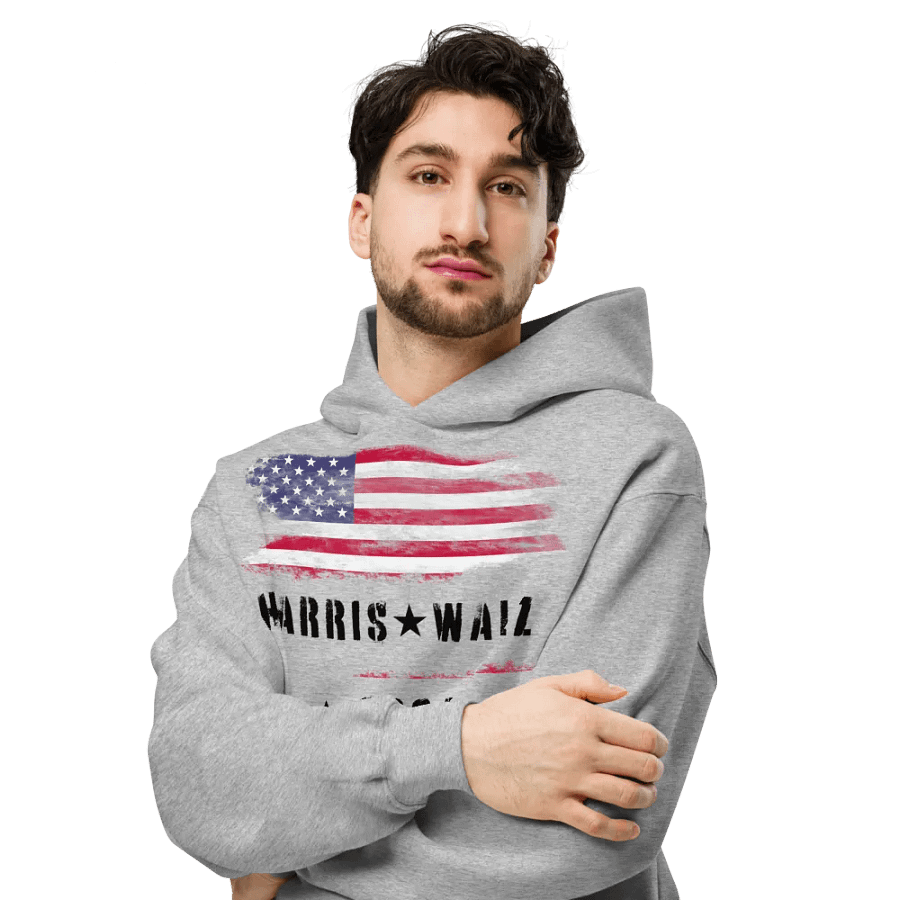 Harris-Walz Unity Oversized Hoodie product image (26)