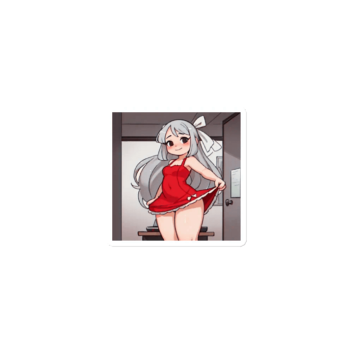 Charming Red Dress Die-Cut Magnets product image (2)