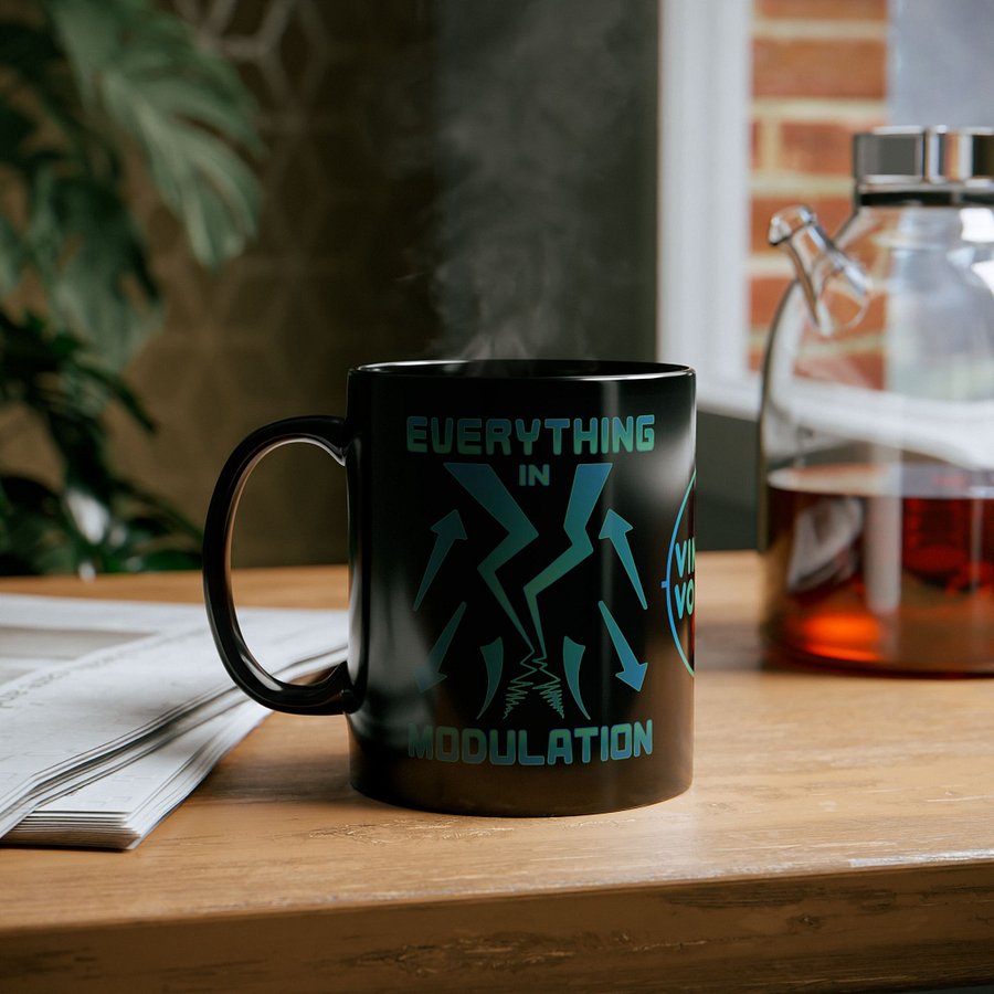 Modular Synthesizer Mug - Everything In Modulation (Make Noise Maths) product image (6)