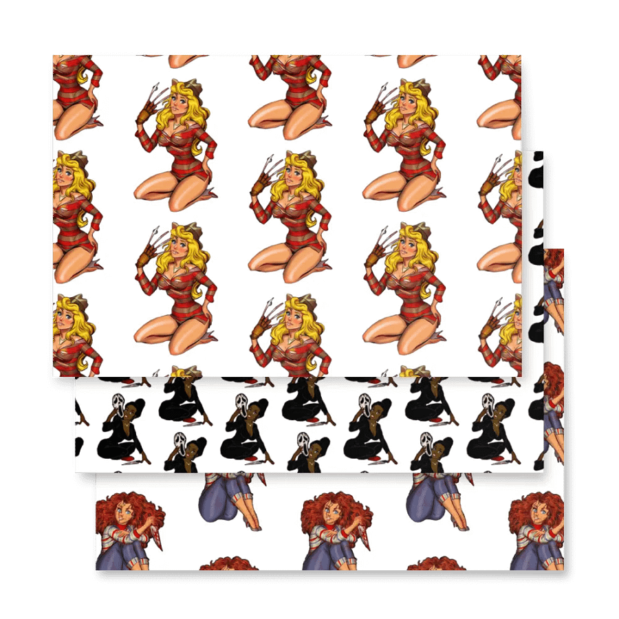 Disney Princess Horror Wrapping Paper Set product image (4)