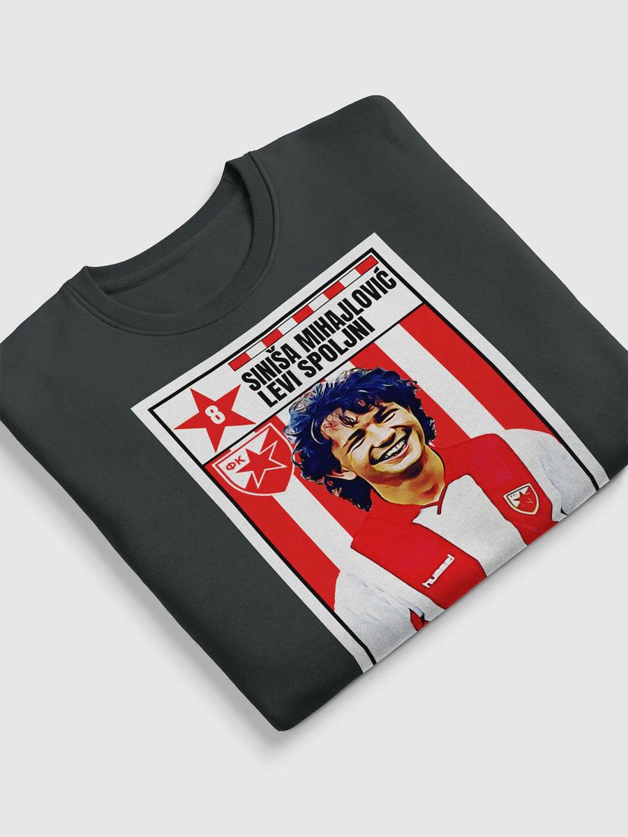 Siniša Mihajlović (FK Crvena Zvezda) #2 Stanley/Stella Unisex Eco Sweatshirt product image (17)