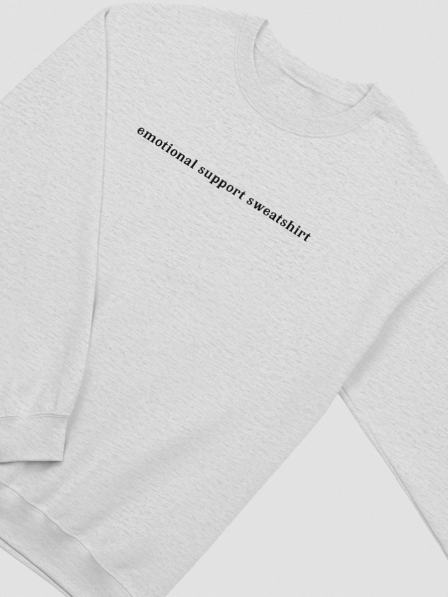 Emotional Support Sweatshirt | Embroidered Crewneck product image (21)