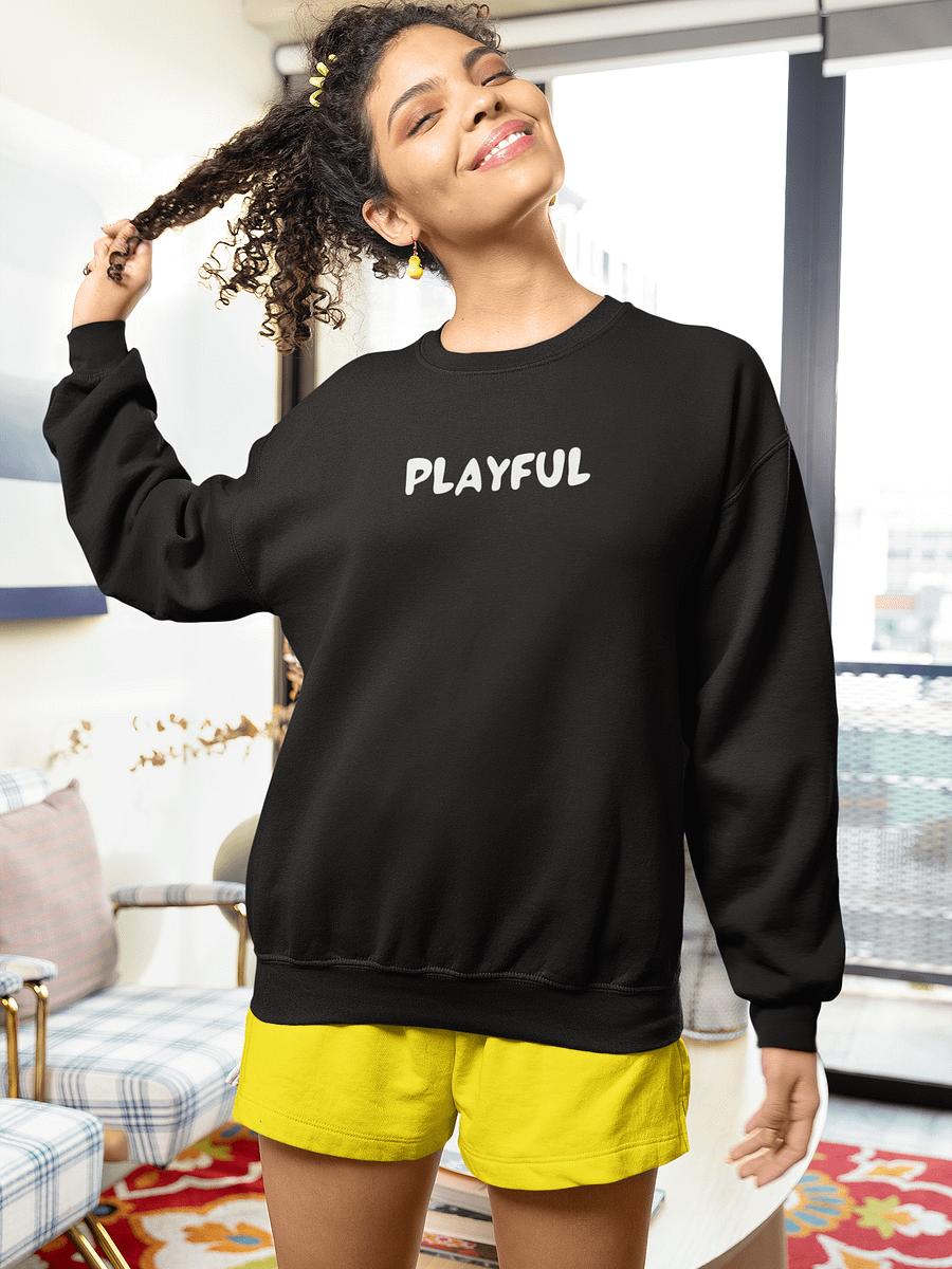 “Playful” My Vibe Crewneck Sweatshirt #2 product image (1)