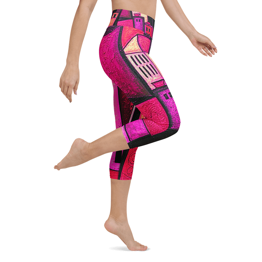 Red City Capri Leggings product image (1)