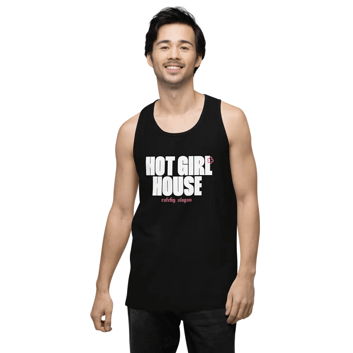 Hot Girl House Slogan Tank product image (2)