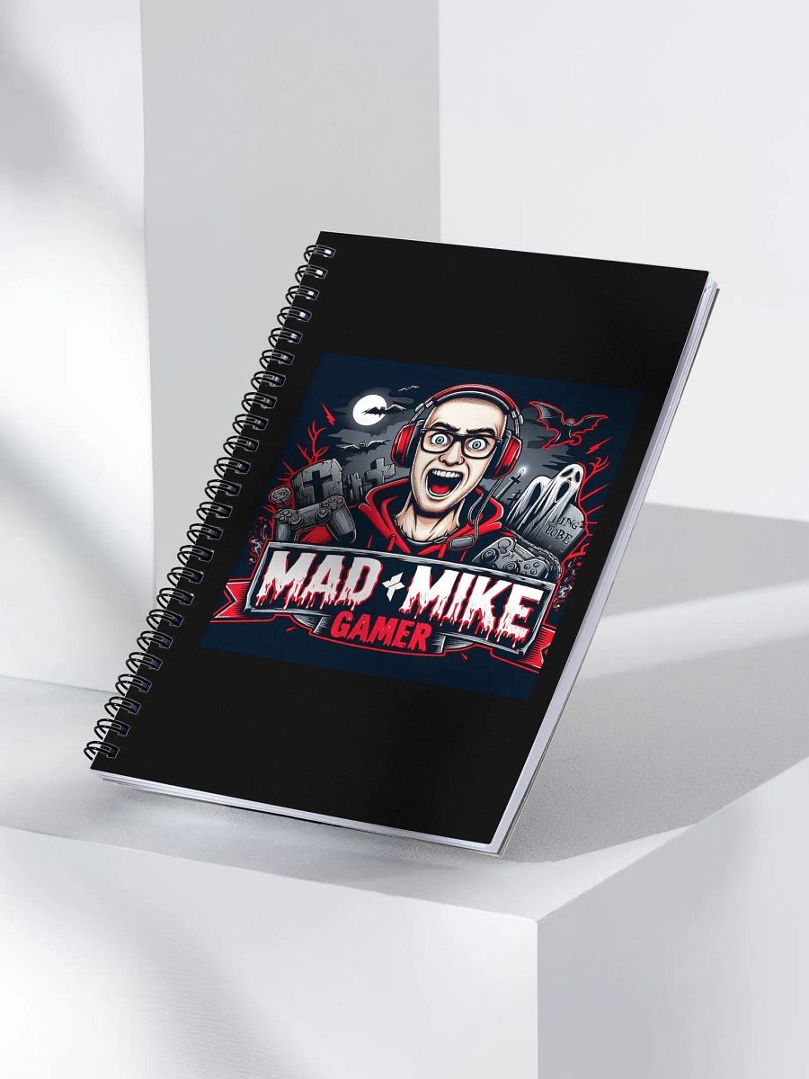 Scream & Game Spiral Notebook product image (3)