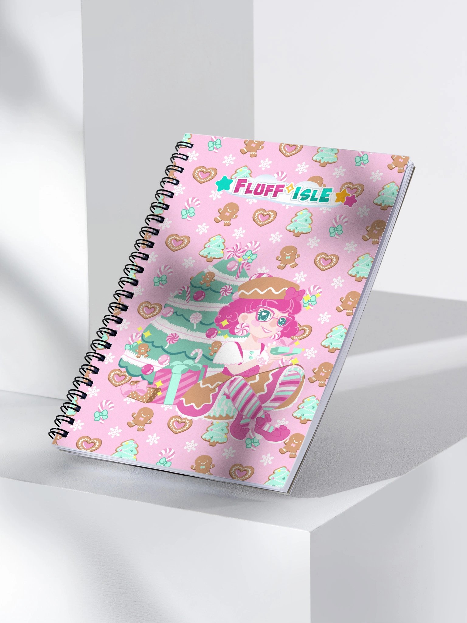 Cozy Gingerbread Notebook product image (3)