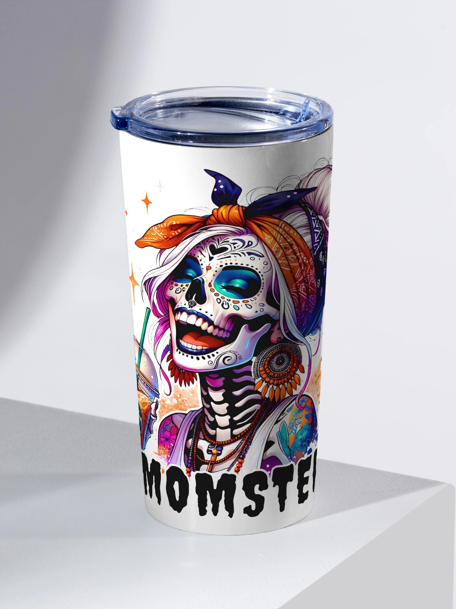 Day of the Dead Stainless Steel Tumbler product image (2)